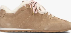 NUBIKK lage sneakers billy lou fur beige Clearance