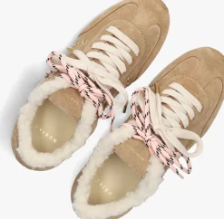 NUBIKK lage sneakers billy lou fur beige Clearance