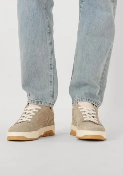NUBIKK lage sneakers basket court miele beige Hot