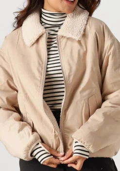 PENN & INK gewatteerde jas jacket beige Sale