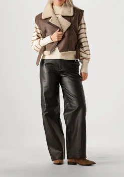 PENN & INK trui w24b300ltd beige New