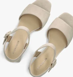 PETER KAISER sandalen met hak 78240 beige Best