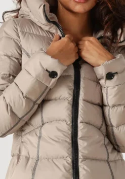 PEUTEREY gewatteerde jas levaria mqn 02 beige Clearance