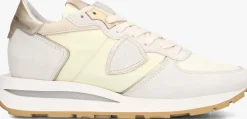 PHILIPPE MODEL lage sneakers tropez haute low woman beige Discount