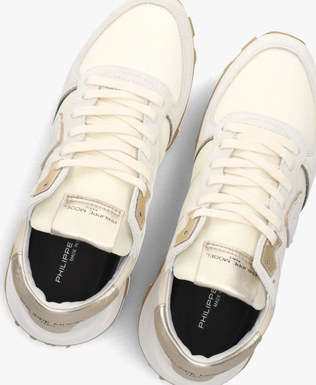PHILIPPE MODEL lage sneakers tropez haute low woman beige Discount