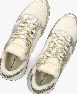 PHILIPPE MODEL lage sneakers tropez haute low woman beige