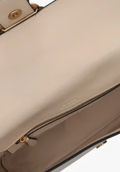 PINKO schoudertas love one classic slouchy beige