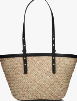 PINKO shopper love summer basket raffia beige Hot