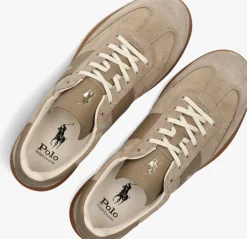 POLO RALPH LAUREN lage sneakers heritage area beige Best