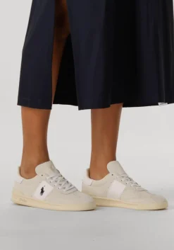 POLO RALPH LAUREN lage sneakers hrt aera pp low top lace w beige Hot