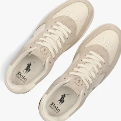 POLO RALPH LAUREN lage sneakers masters court low top beige New