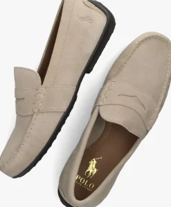 POLO RALPH LAUREN mocassins reynold beige Hot