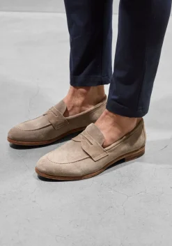 POSA loafers penny napoli beige Hot