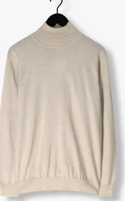 PROFUOMO coltrui pullover roll neck beige Clearance