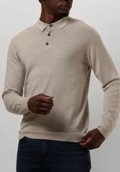 PROFUOMO polo polo long sleeve beige Best