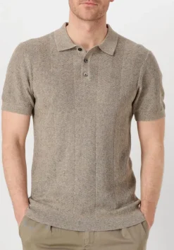 PROFUOMO polo polo short sleeve beige Clearance