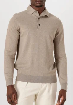 PROFUOMO trui polo onepiece luxury basic beige New