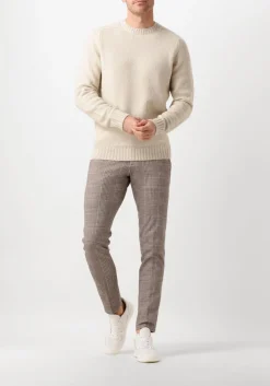PROFUOMO trui pullover crew neck beige New
