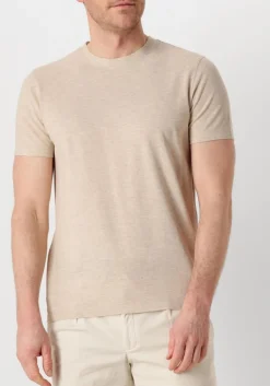 PROFUOMO t-shirt t-shirt crew neck ss beige Discount