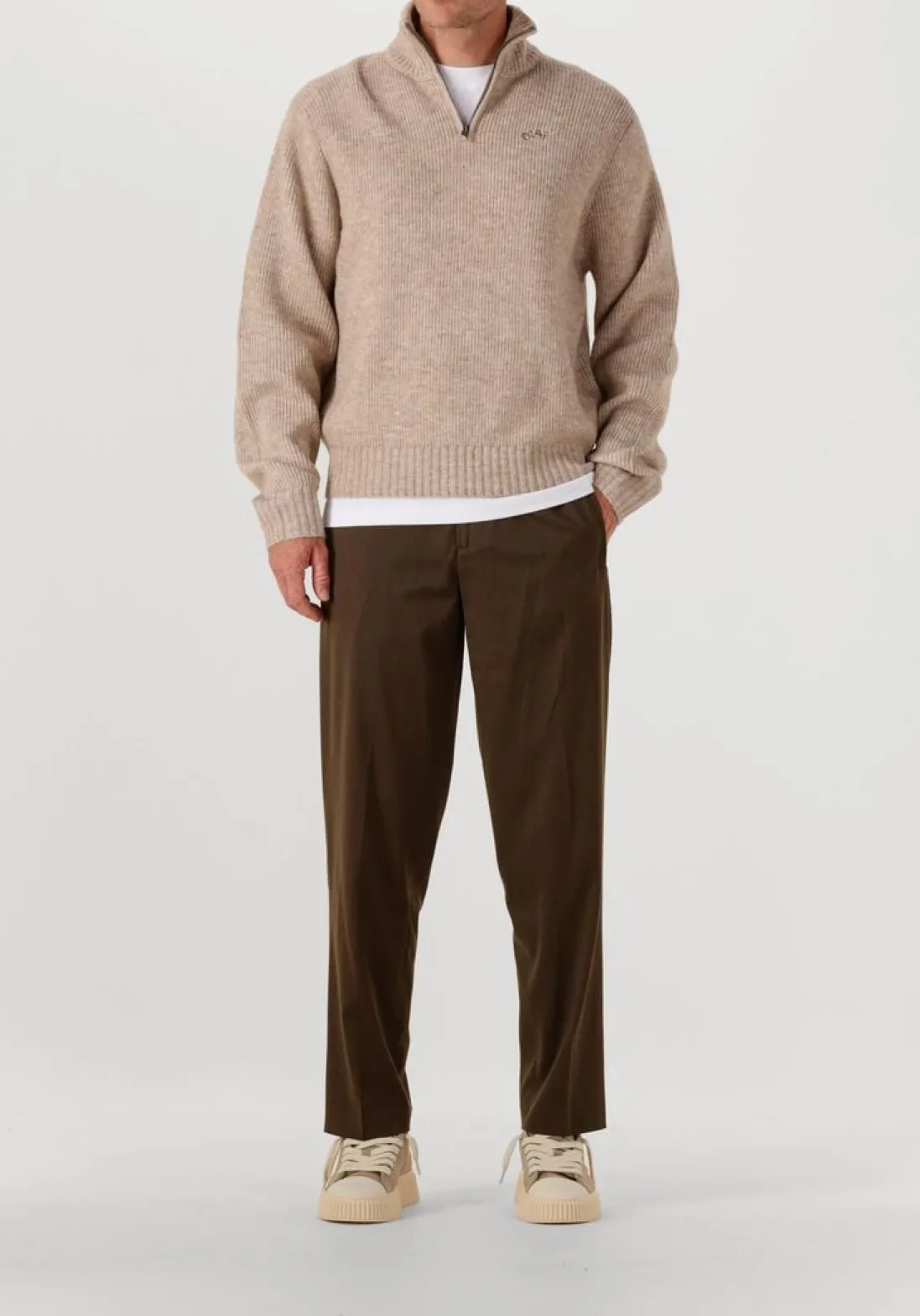 RHUN lage sneakers 2020 treble beige Outlet