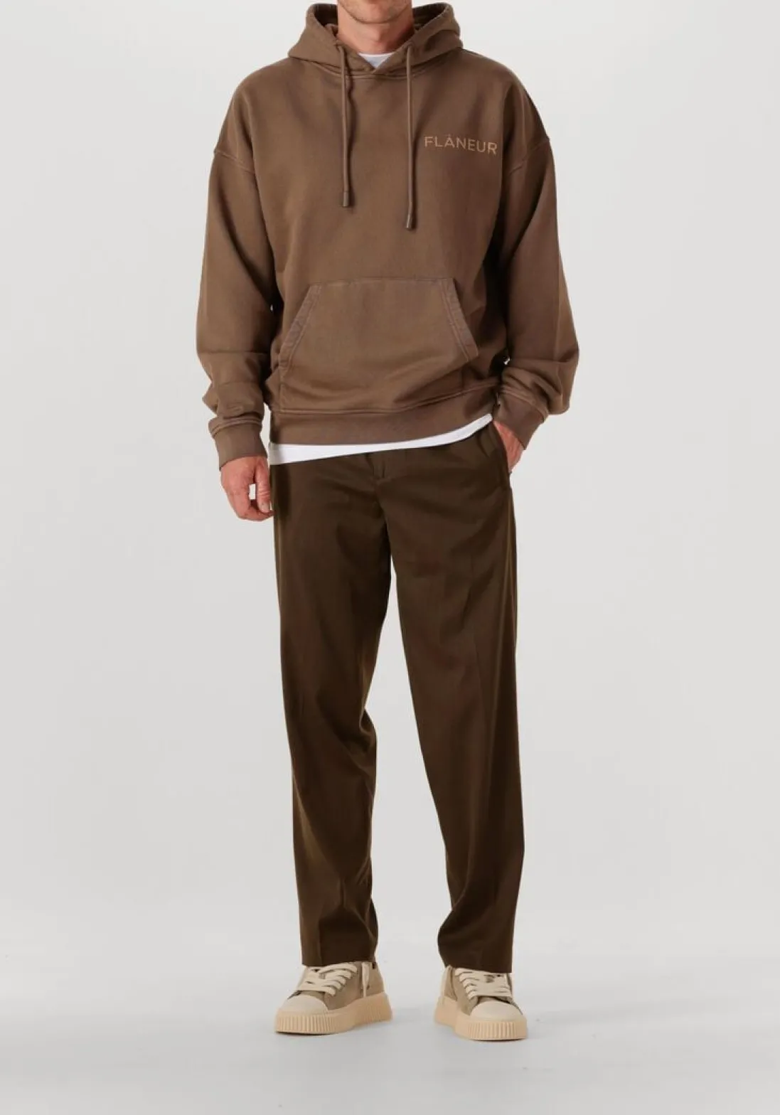 RHUN lage sneakers 2020 treble beige Outlet