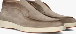 SANTONI hoge sneakers digits beige Online