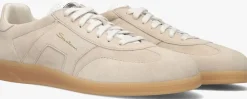 SANTONI lage sneakers 21975 beige