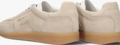 SANTONI lage sneakers 21975 beige