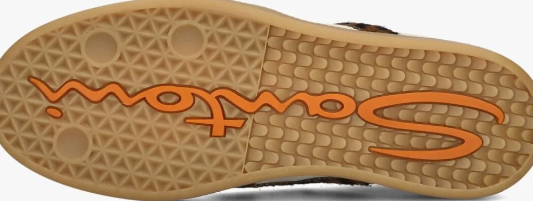 SANTONI lage sneakers 61430 beige Outlet