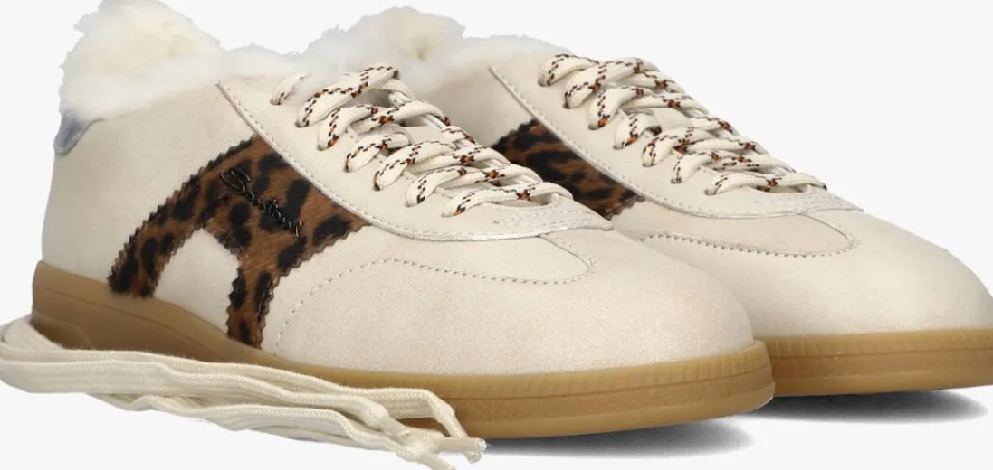 SANTONI lage sneakers 61430 beige Outlet