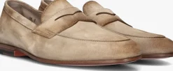 SANTONI loafers 18837 carlo beige
