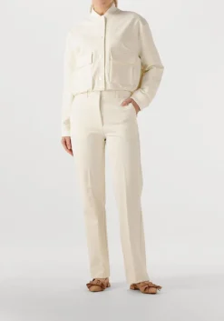 SECOND FEMALE pantalon lui new trousers beige Outlet