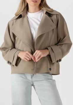 SECOND FEMALE trenchcoats silvie trench jacket beige Clearance