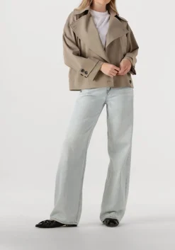 SECOND FEMALE trenchcoats silvie trench jacket beige Clearance