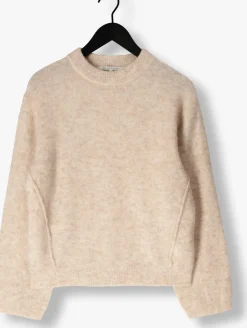 SECOND FEMALE trui beate knit o-neck beige Best