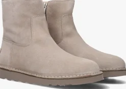 SHABBIES enkelboots palissa mia zip beige Hot
