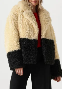 STAND STUDIO teddy jas jubel jacket beige Clearance