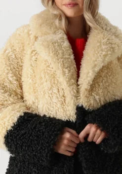 STAND STUDIO teddy jas jubel jacket beige Clearance