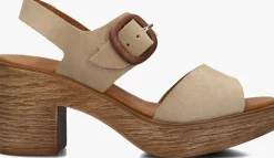 STEFANO LAURAN sandalen met hak 930 beige Sale