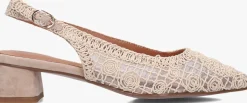 STEFANO LAURAN slingbacks d24059 beige New