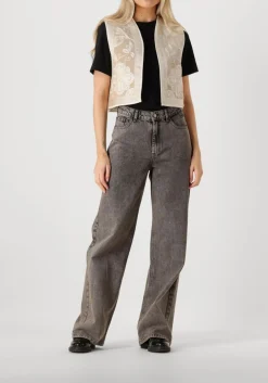 SUMMUM gilet gilet embroisered beige New