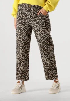 SUMMUM mom jeans mom fit pant dry stretch twill beige Best