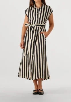 SUNCOO midi jurk celest beige New