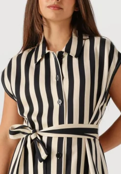 SUNCOO midi jurk celest beige New