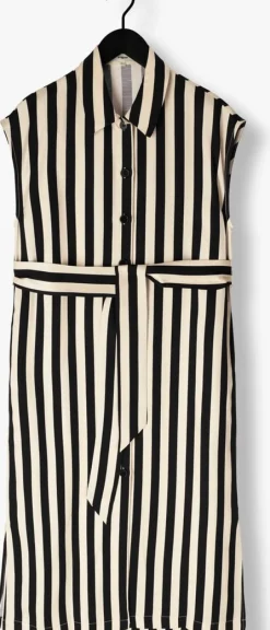 SUNCOO midi jurk celest beige New