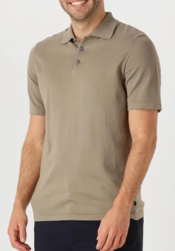 THE GOODPEOPLE polo plan beige Outlet