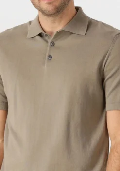 THE GOODPEOPLE polo plan beige Outlet