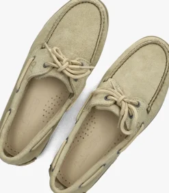 TIMBERLAND mocassins classic boat heren beige New