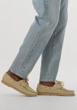 TIMBERLAND mocassins classic boat heren beige New