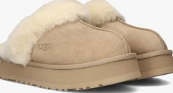 UGG pantoffels w disquette beige Best